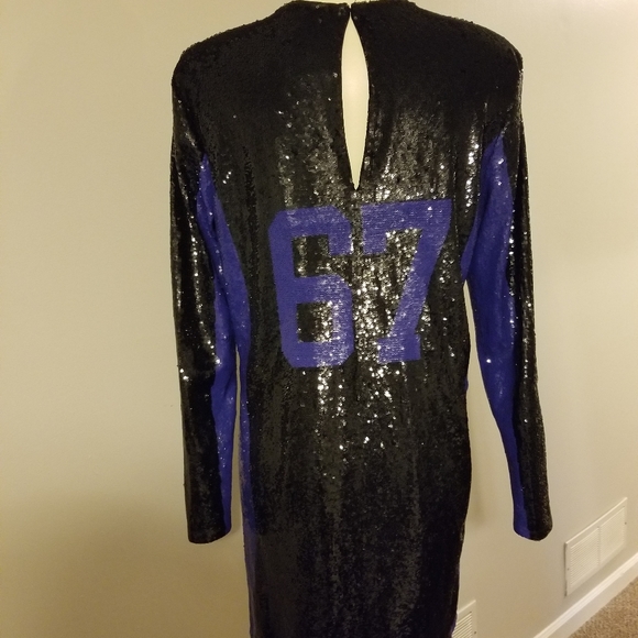 Sequined Shift Dress - Picture 6 of 7